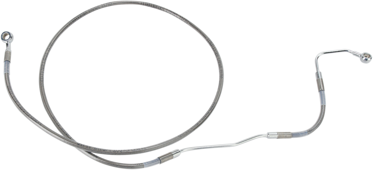 Brake Line - +4" - Stainless Steel - ABS