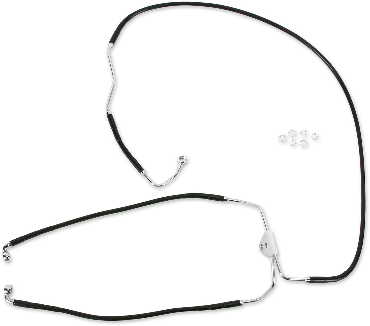 Brake Line - Front (Lower/Mid) - ABS - Black
