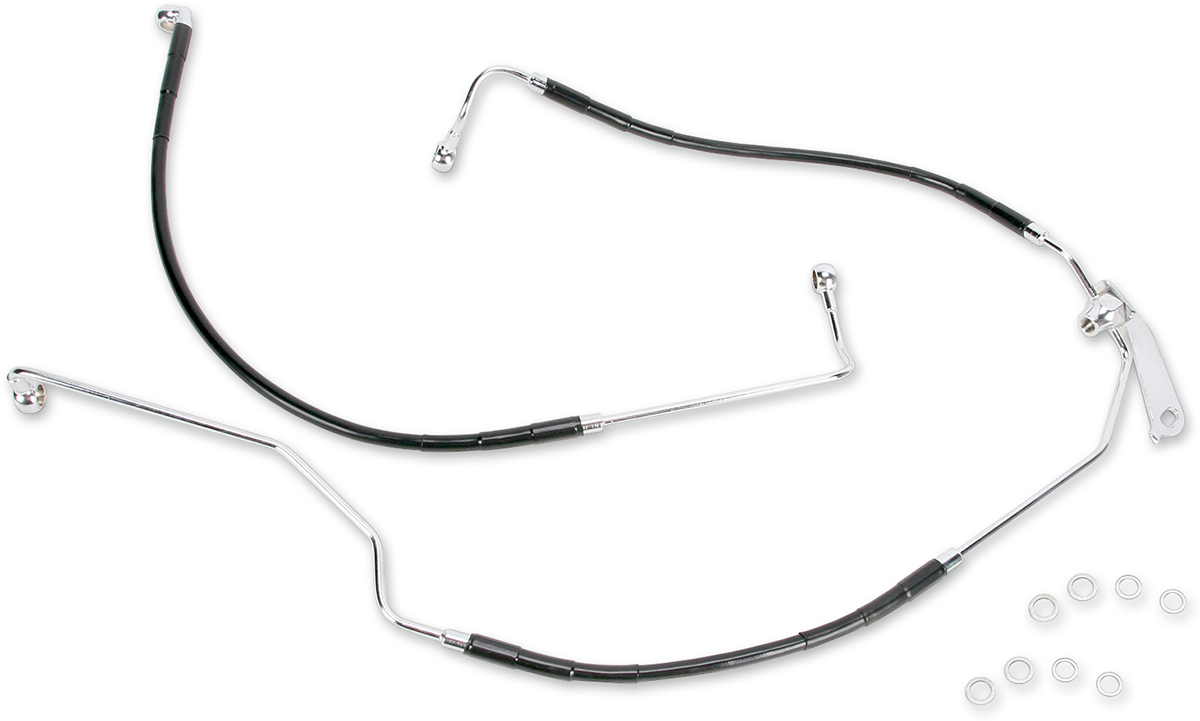 Brake Line - Rear - Black