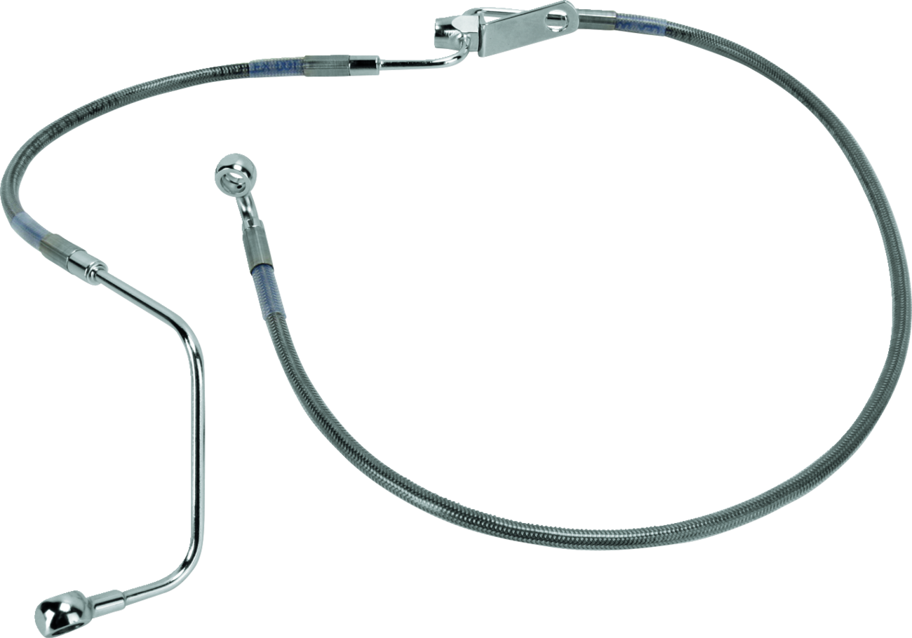 Brake Line - Rear - Stainless Steel