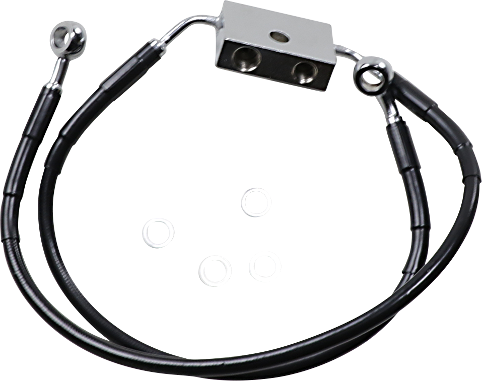 Brake Line - Front (Lower/Upper) - Black