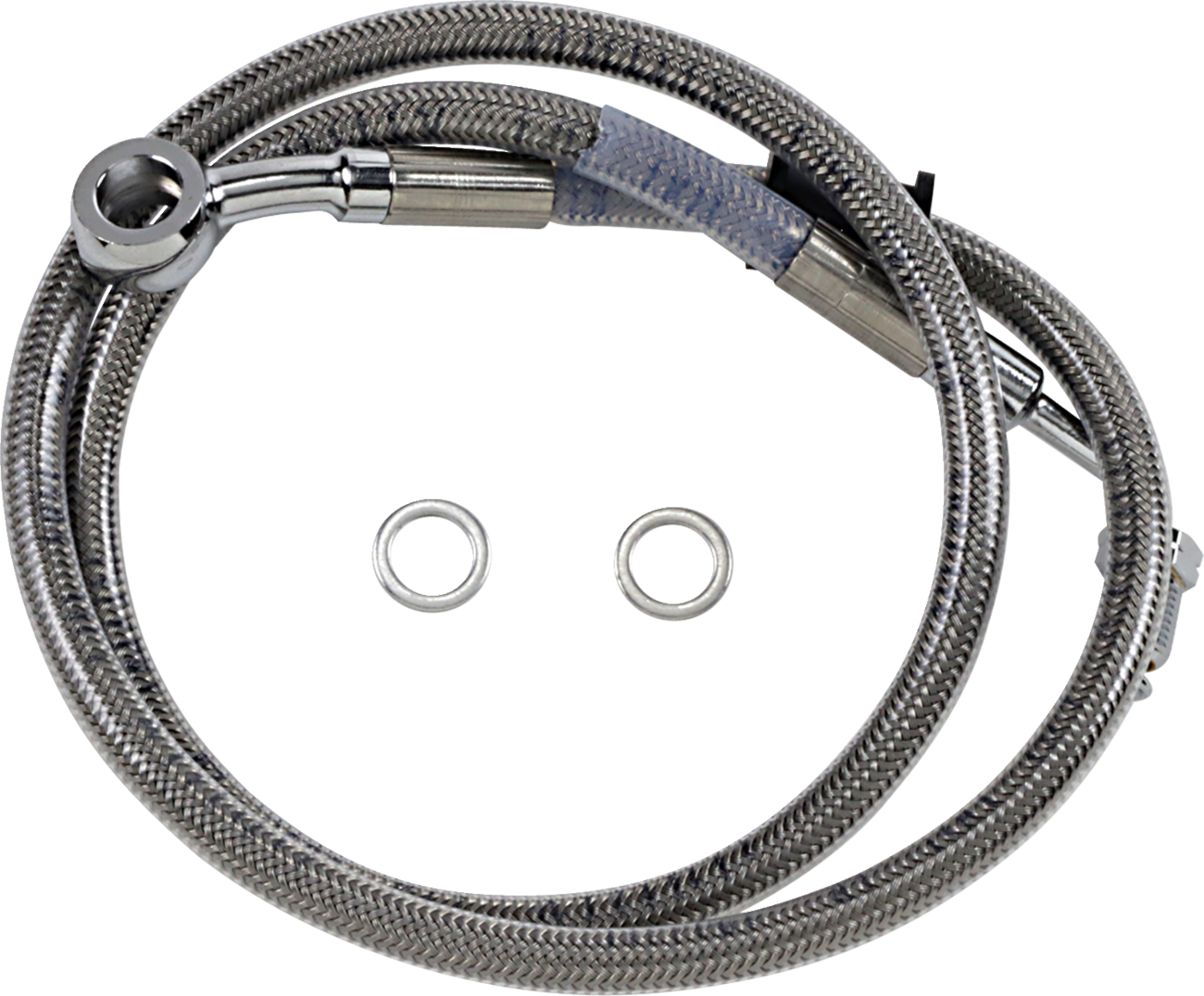 Brake Line - +6" - Stainless Steel - '18-'23 Softail