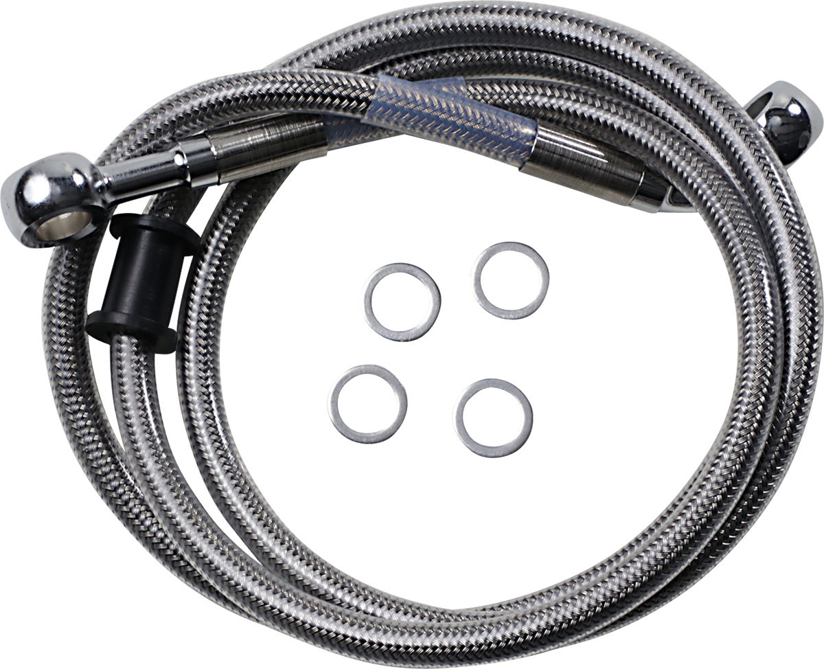 Brake Line - Front (Upper) - Stainless Steel