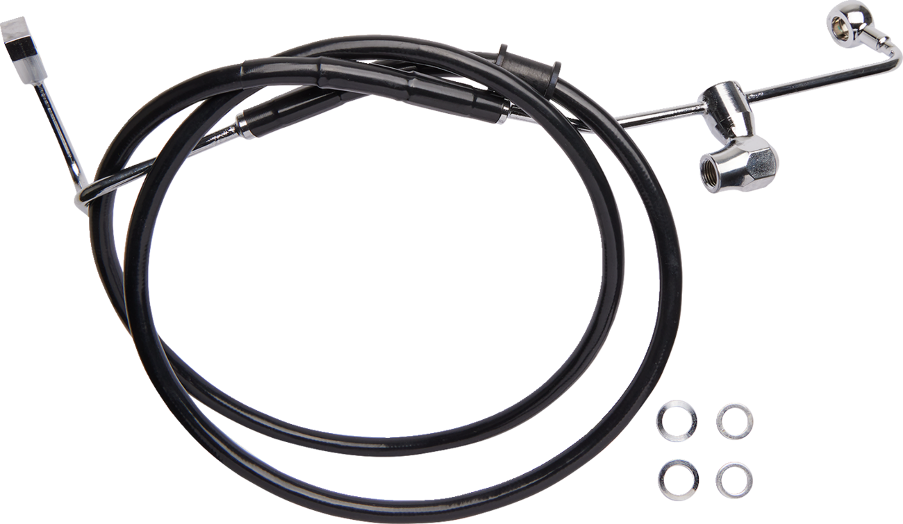 Brake Line - Rear - ABS - Black