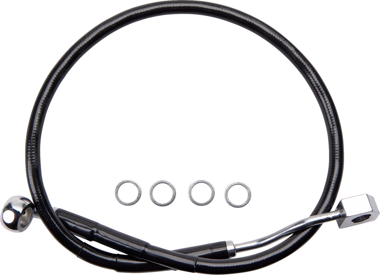 Brake Line - Rear - Master Cylinder to ABS - Black
