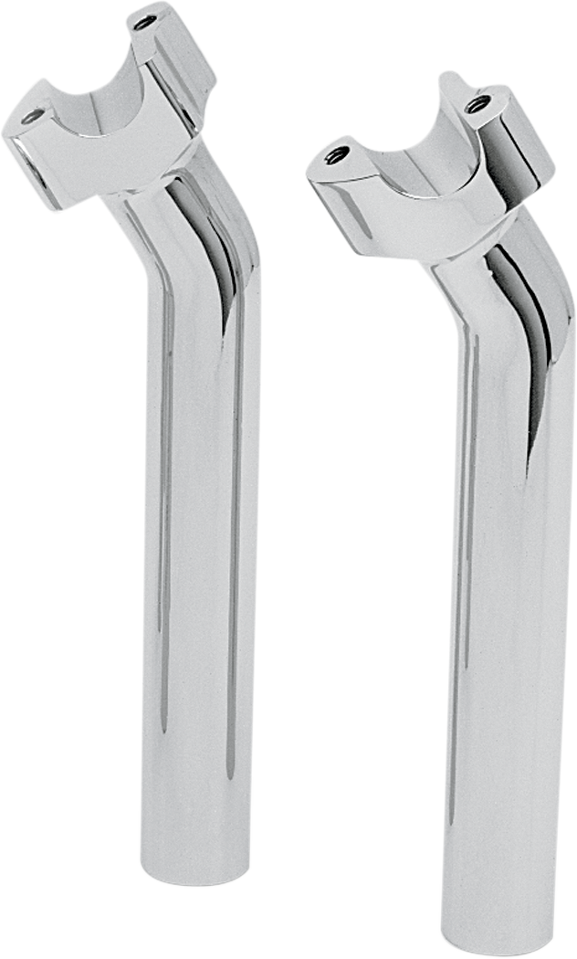 Buffalo Billet Aluminum Handlebar Risers - 9" - Chrome
