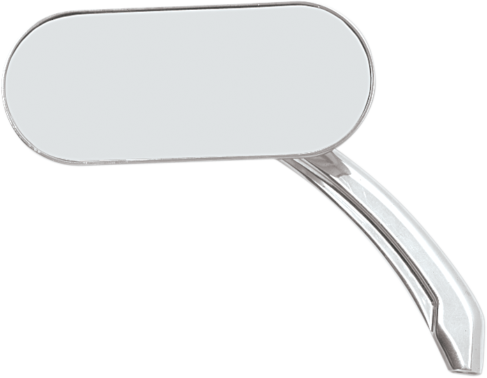Mirror - Side View - Oval - Chrome - Each