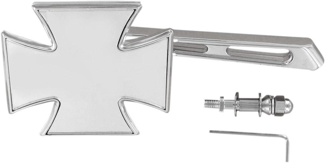 Mirror - Side View - Maltese - Chrome - Air-Glide Stem - Each