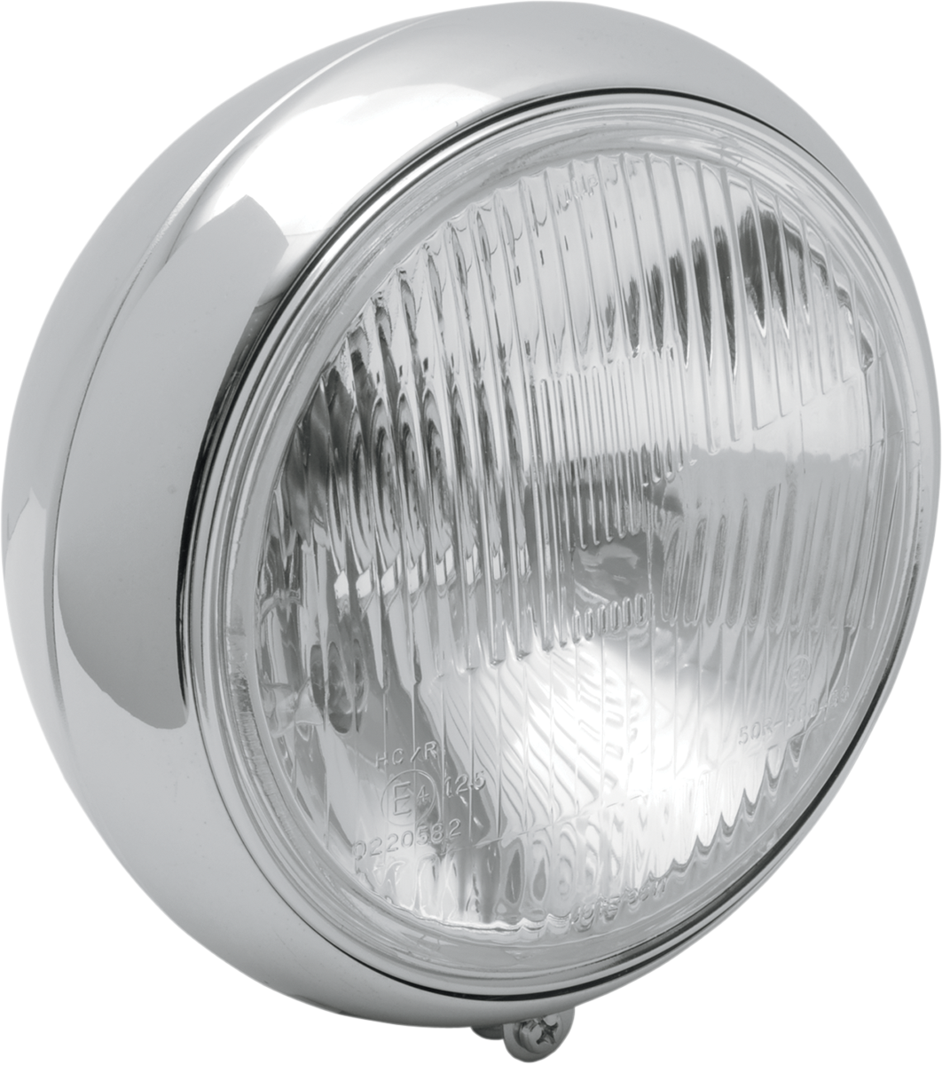 7" Smooth Headlight - FLST - Chrome