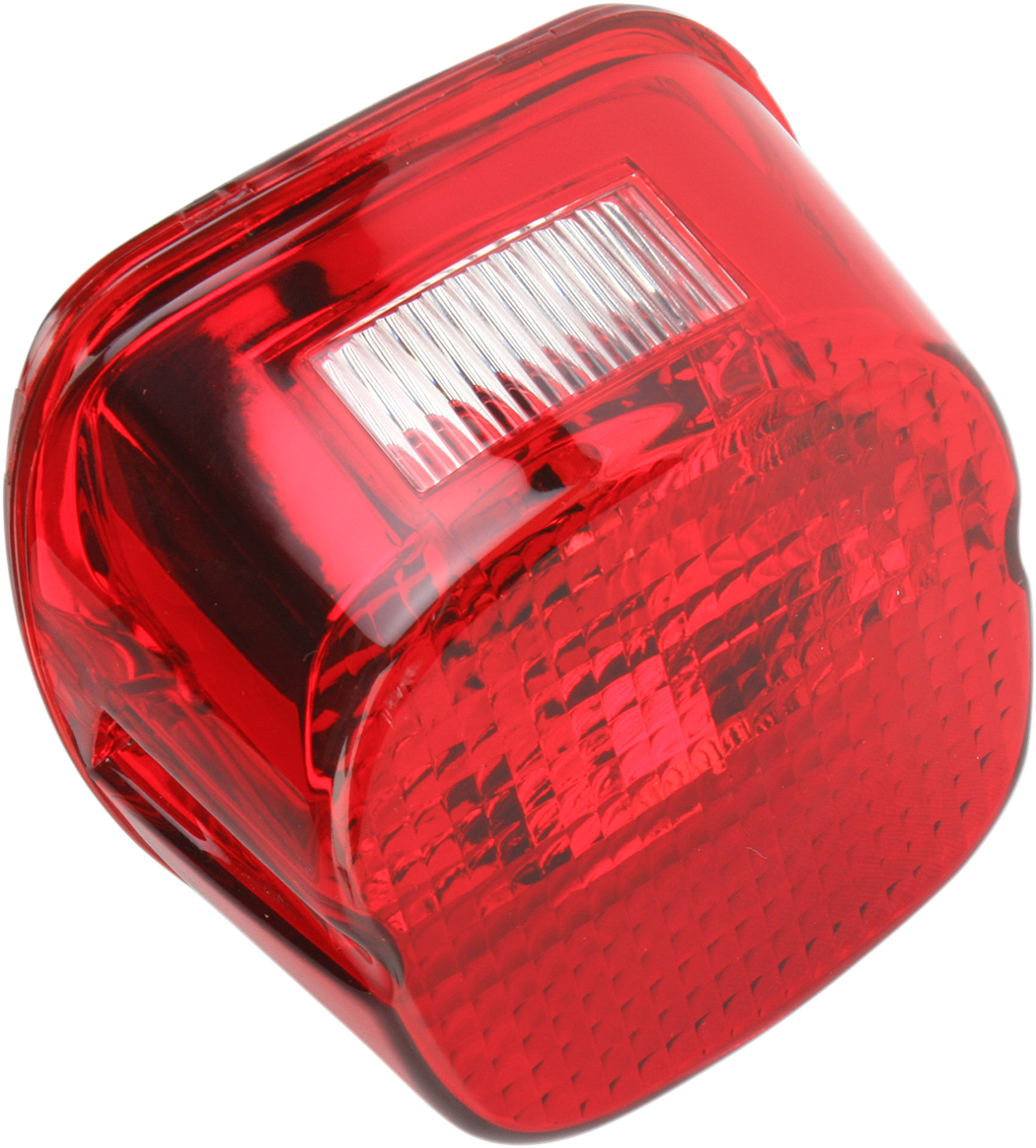 Laydown Taillight Lens - Red