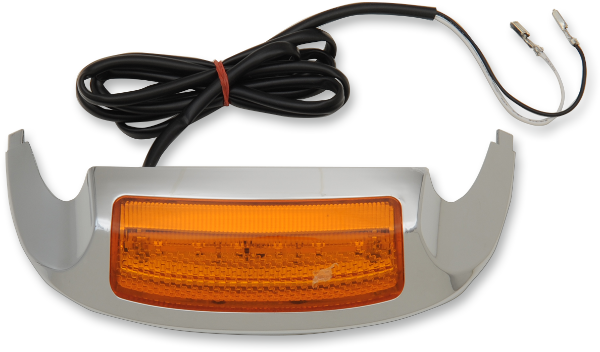 Front Fender Tip Light - '14-'22 FLT - Amber