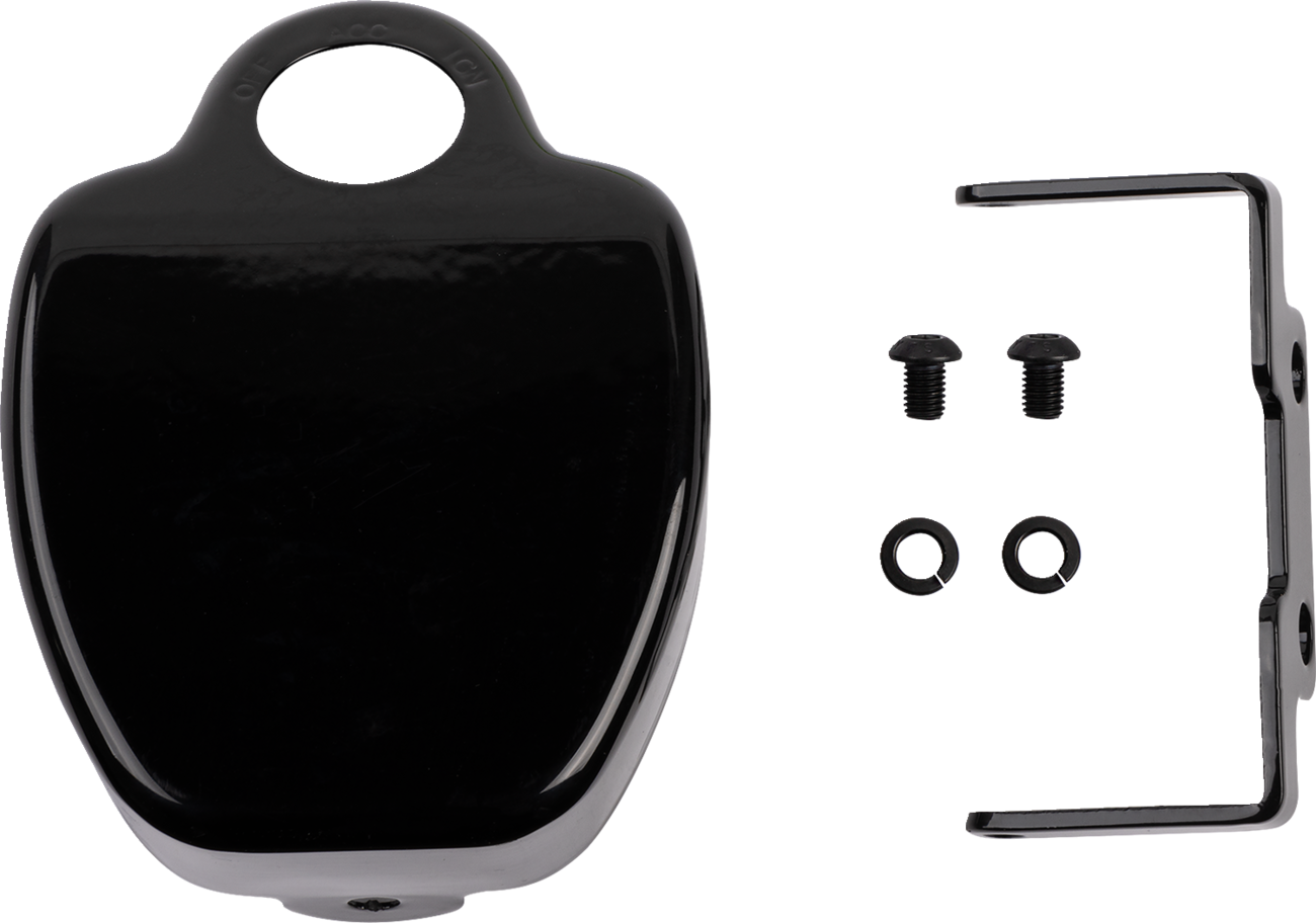 Coil Cover - Black - Harley Davidson
