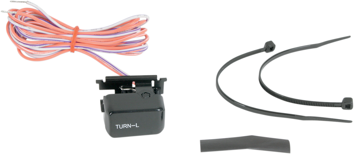 Handlebar Switch Kit - Left-Side - Turn Signal - Black