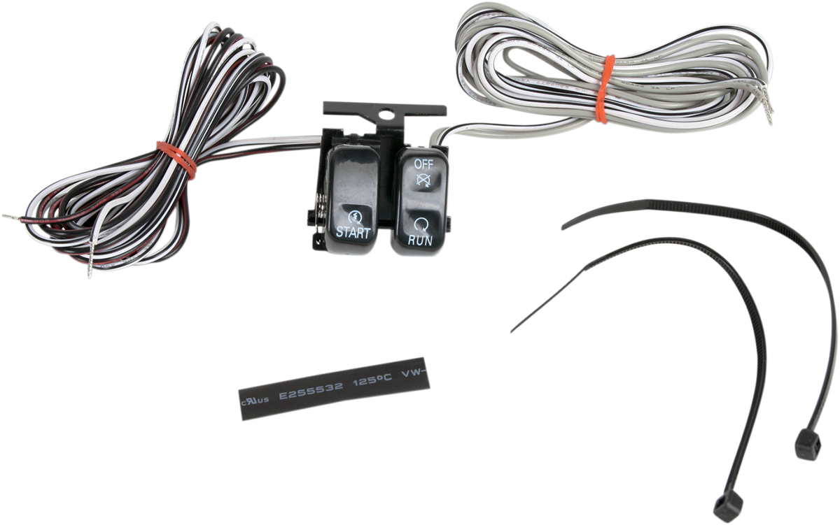 Handlebar Switch Kit - Start/Stop - Black