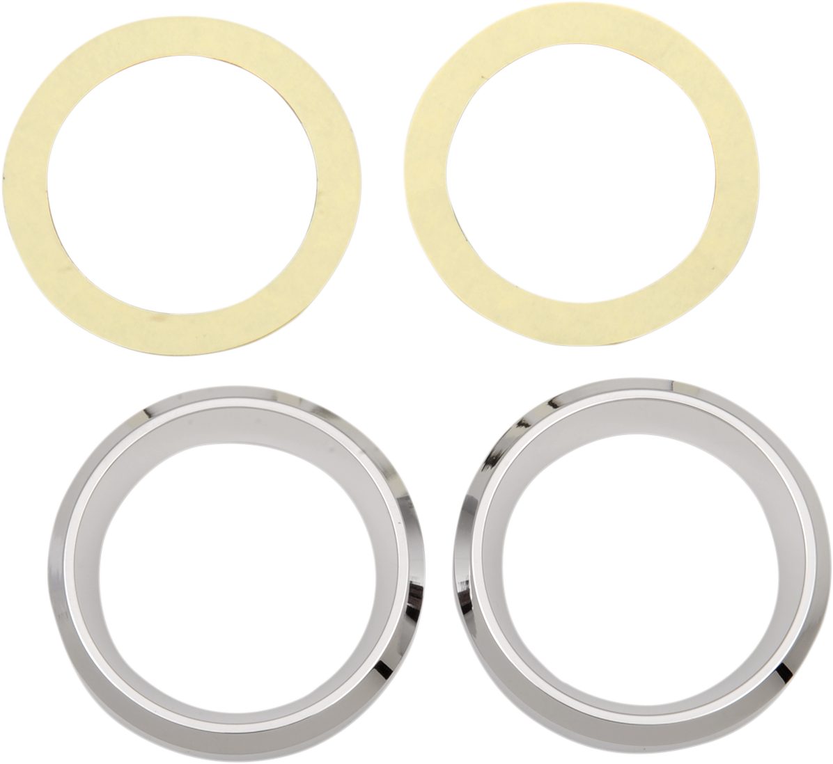 Instrument Gauge Bezel - Chrome - 2" Diameter - HD Touring/Trike