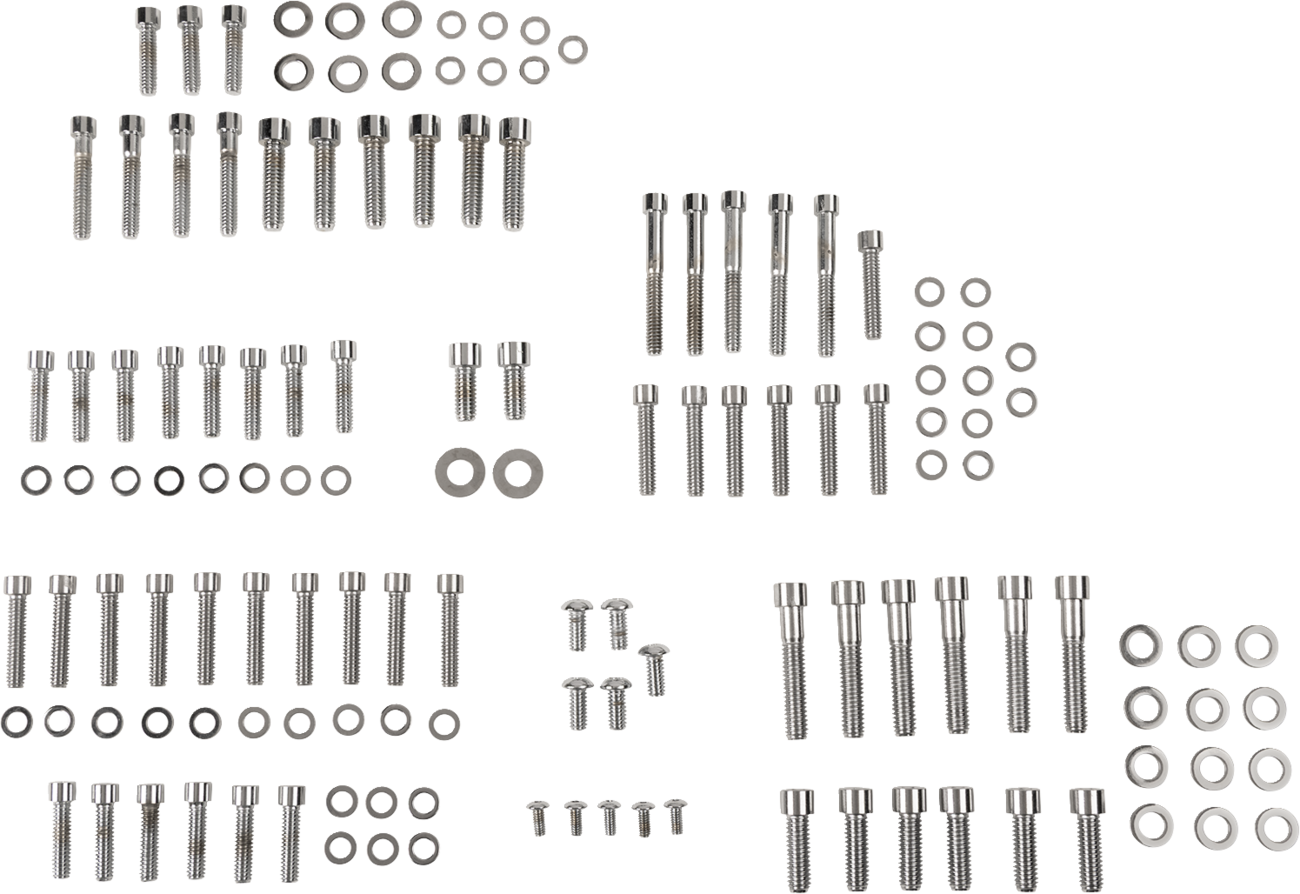 Bolt Kit - Complete Motor - Smooth/Socket-Head - '06 Dyna
