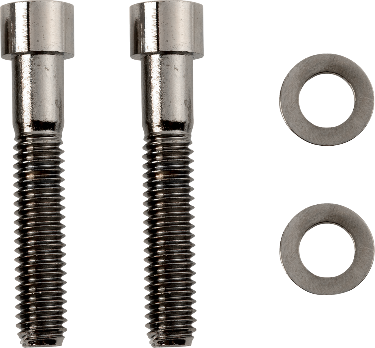 Bolt Kit - Starter - Smooth/Socket-Head - Black/Chrome - M8