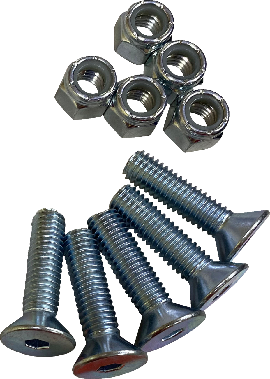 Hardware Kit - Brake Rotor - Socket-Head - with Nut - 3/8"-16