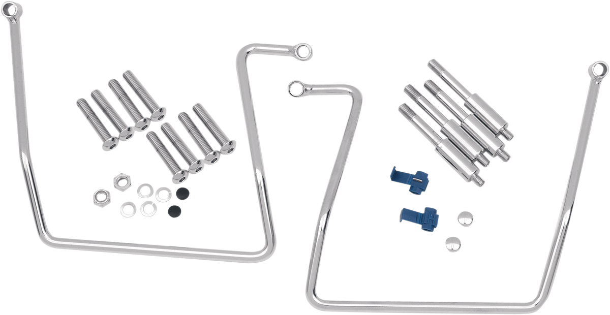 Saddlebag Support - Chrome - FXD '91-'17