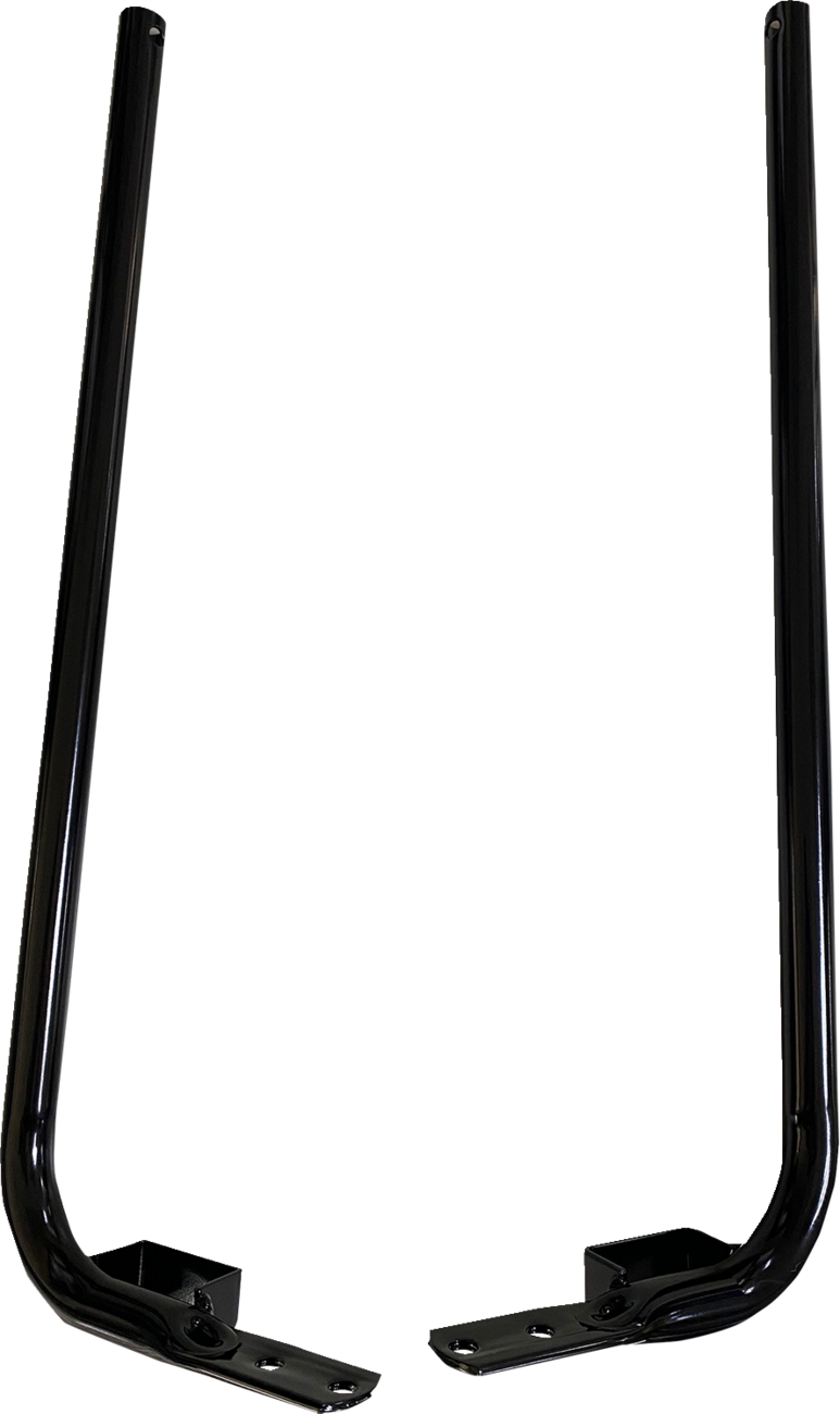 Saddlebag Support Brackets - Black - FL '97-'08