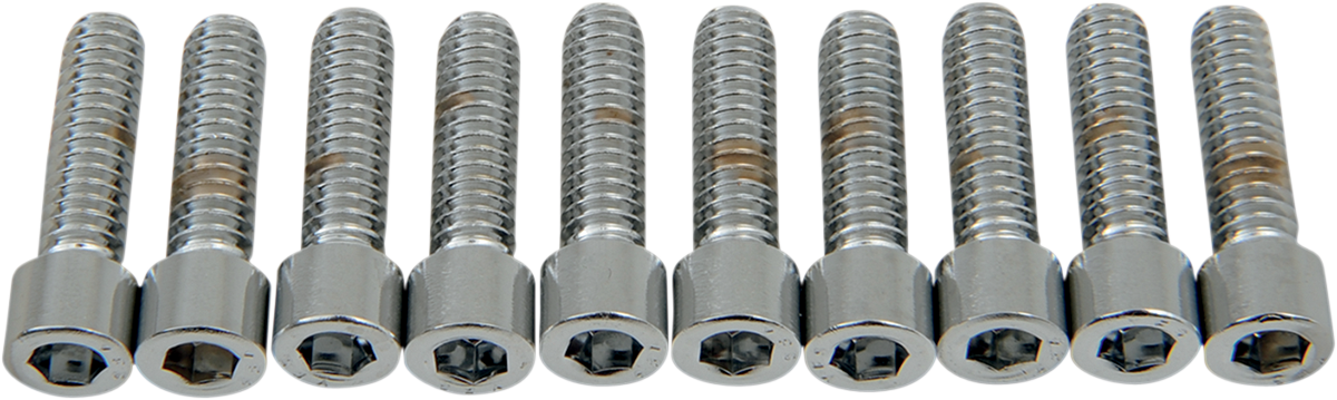 Bolts - Socket-Head - Smooth - 1/4-20 x 7/8"