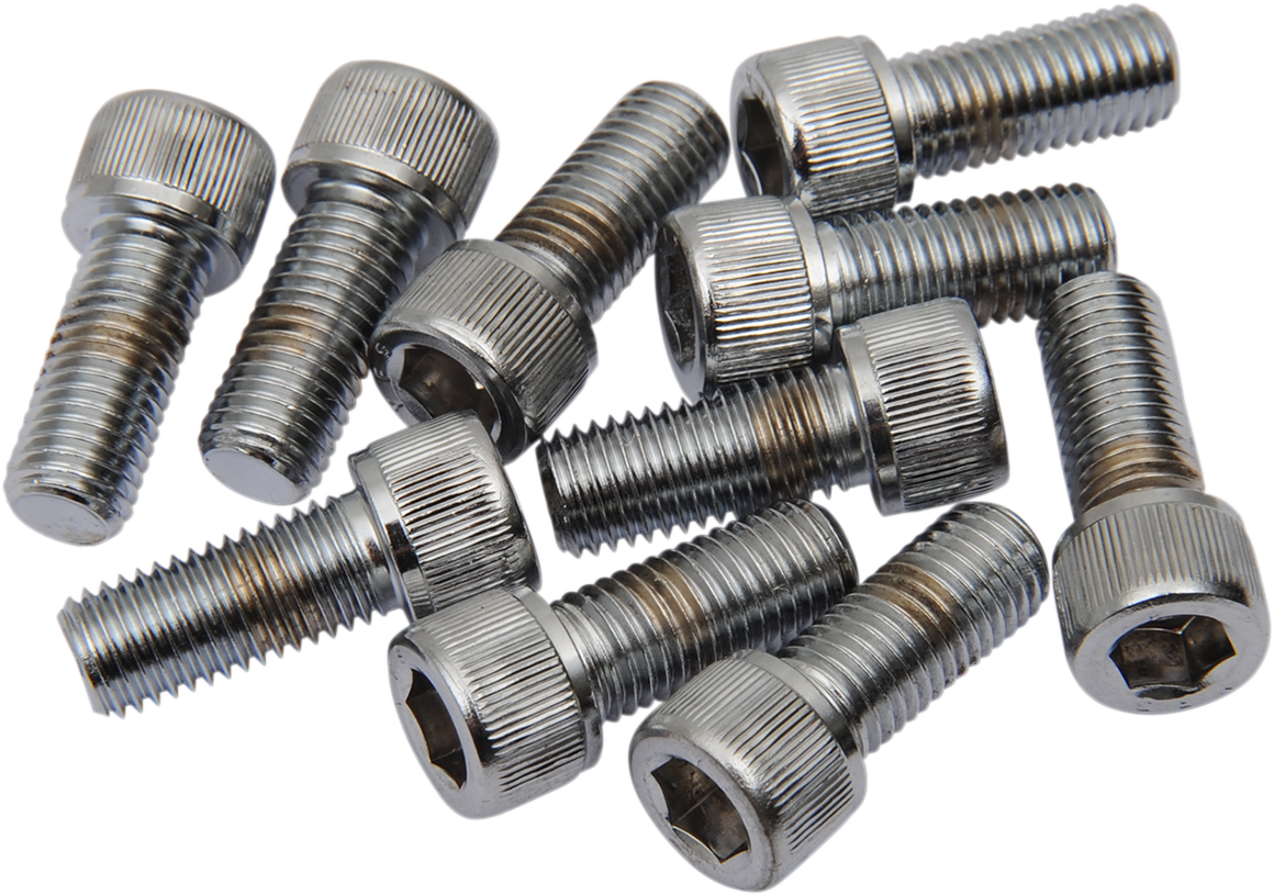 Bolts - Socket-Head/Replacement - Knurled/Fine Thread - 5/16"-24 x 3/4" - 10 Pack