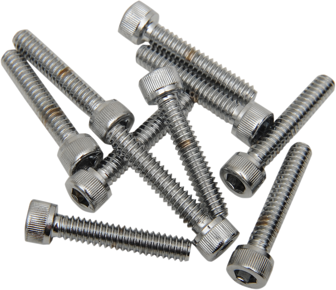 Bolts - Socket-Head - Replacement - Knurled/Coarse Thread - #10-24 x 1-1/4" - 10 Pack