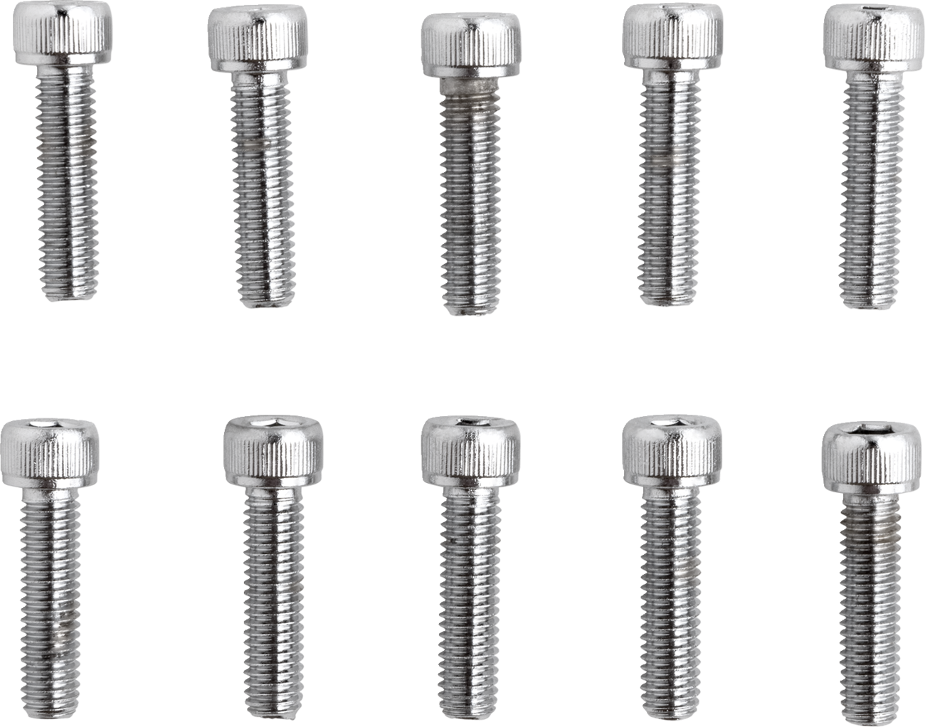 Bolts - Socket-Head - Replacement - Knurled/Fine Thread - #10-32 x 3/4" - 10 Pack