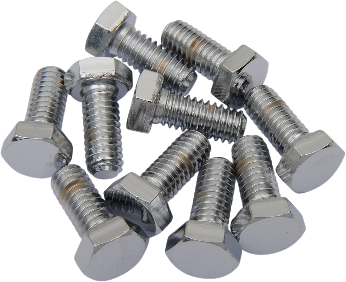 Bolts - Hex-Head - Chrome - 5/16"-18 x 3/4"