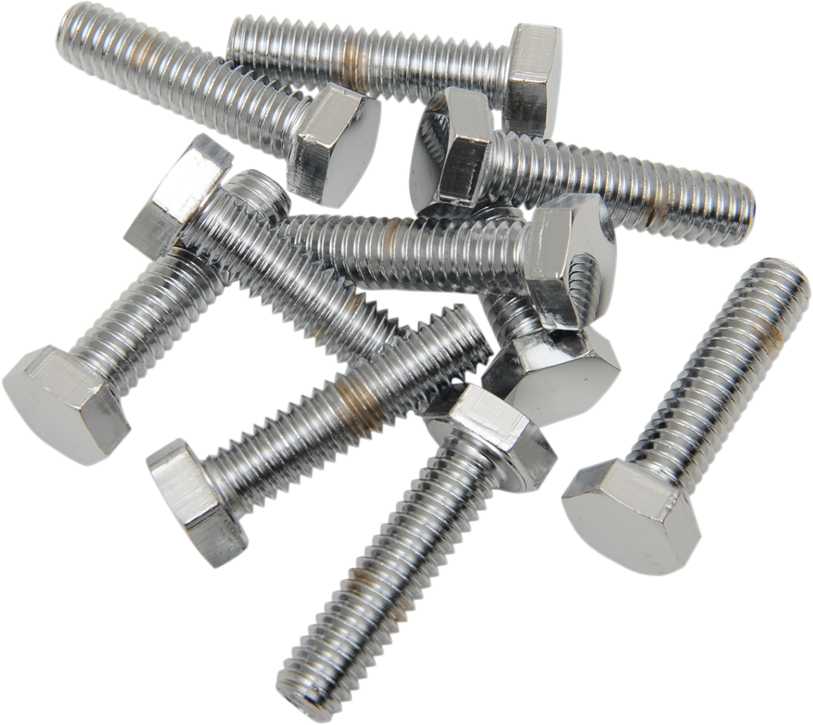 Bolts - Hex-Head - Chrome - 5/16"-18 x 1-1/2"