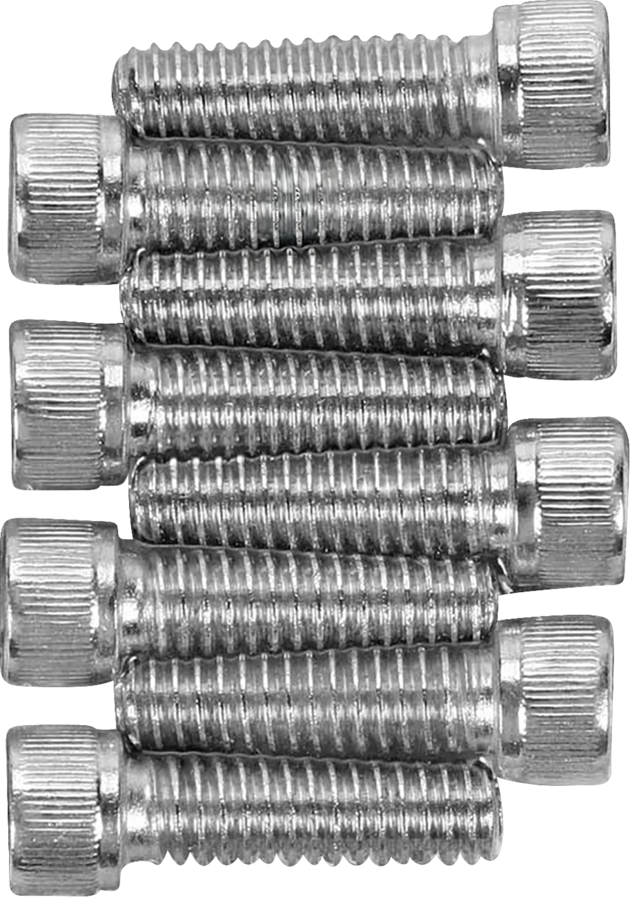 Bolt Set - Lifter Base - Knurled/Socket-Head - '76-'99 Harley-Davidson