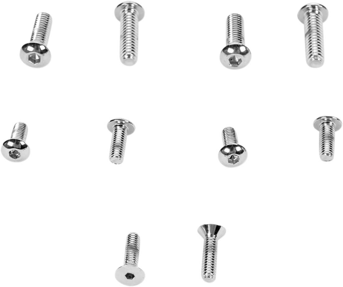 Chrome Socket-Head Screws - Master Cylinder Cover - Lever Mount