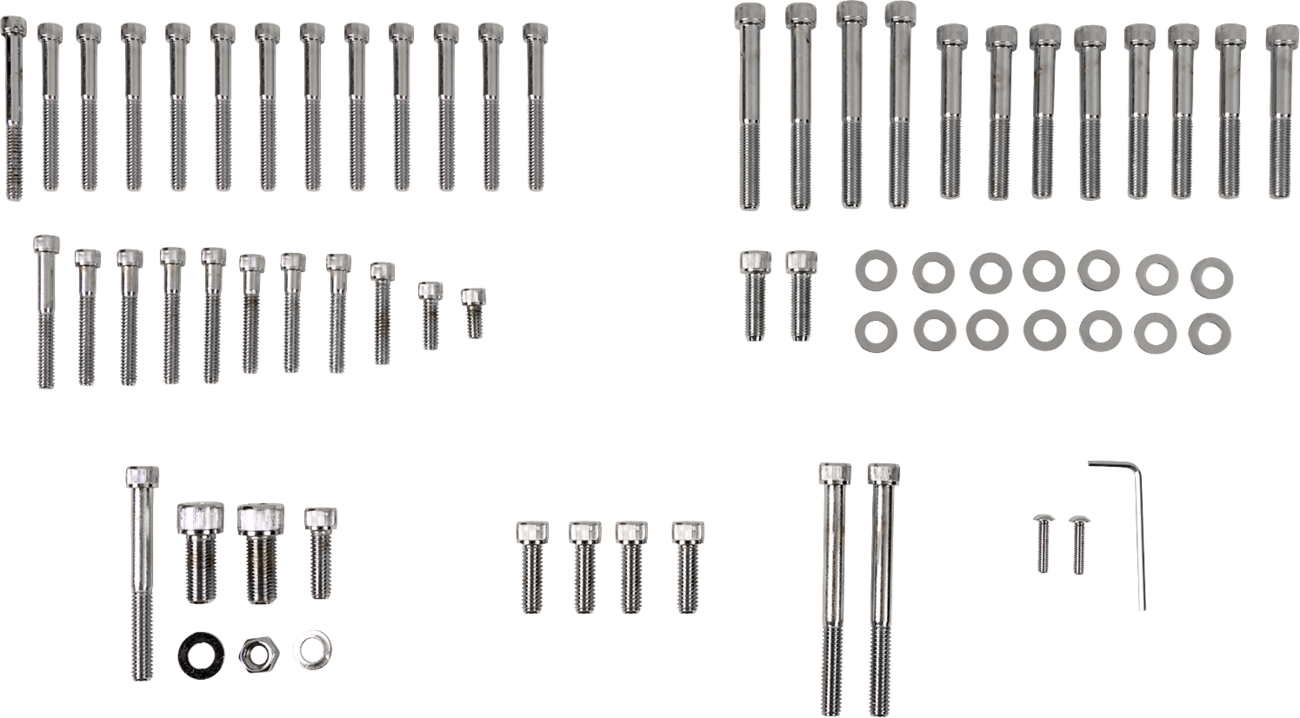 Motor Bolt Set - Knurled/Socket-Head - XL