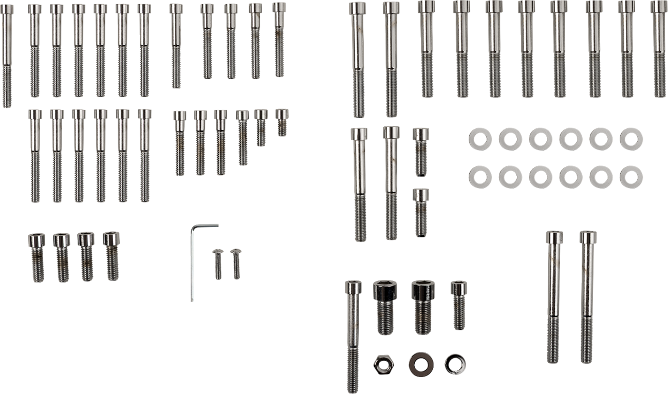 Motor Bolt Set - Smooth/Socket-Head - XL