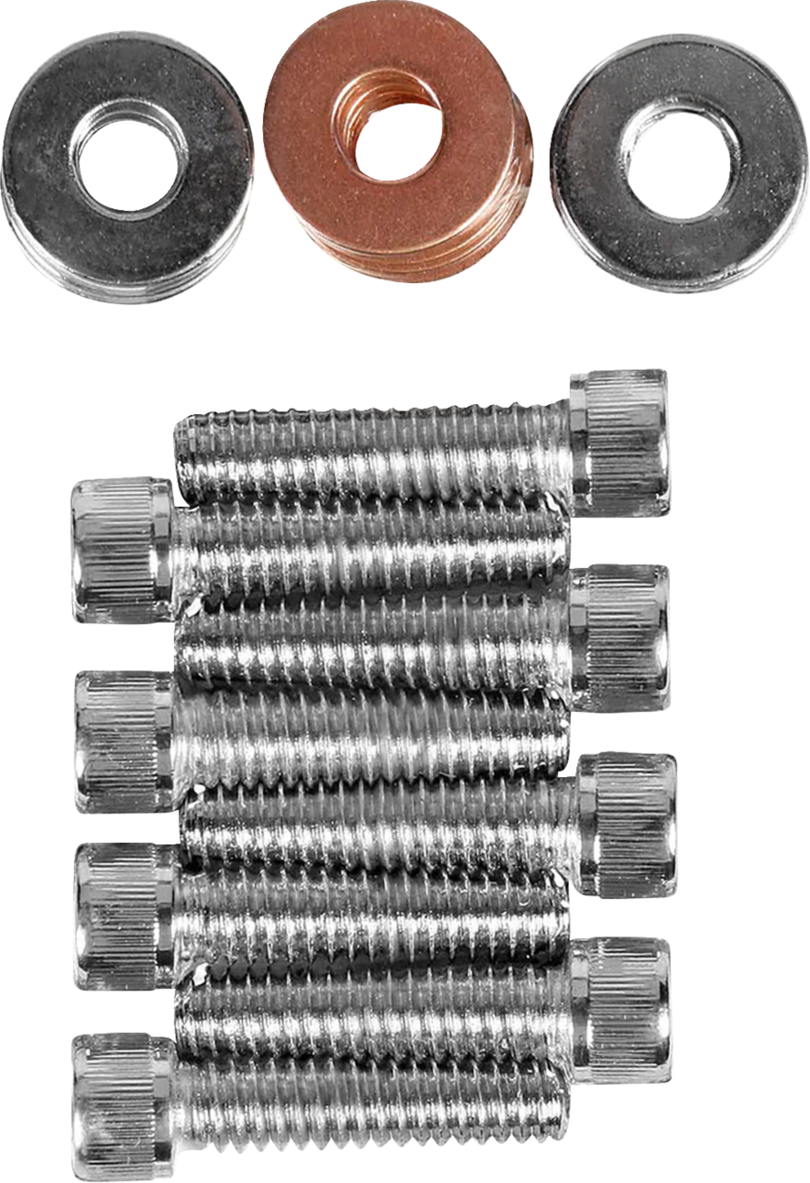 Bolt Set - Rocker Box - Knurled - '84-'03 Harley-Davidson