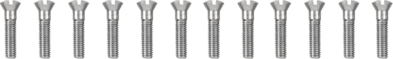 Bolt Kit - Cam Cover - Knurled - Chrome - '36-'69 Harley-Davidson
