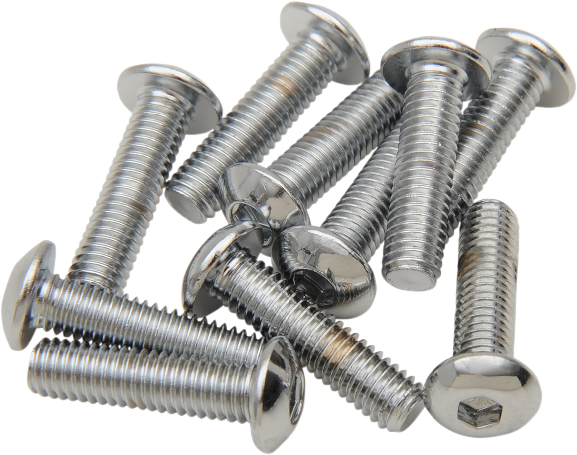 Bolts - Button Head/Replacement - #10-32 x 1/2" - 10 Pack
