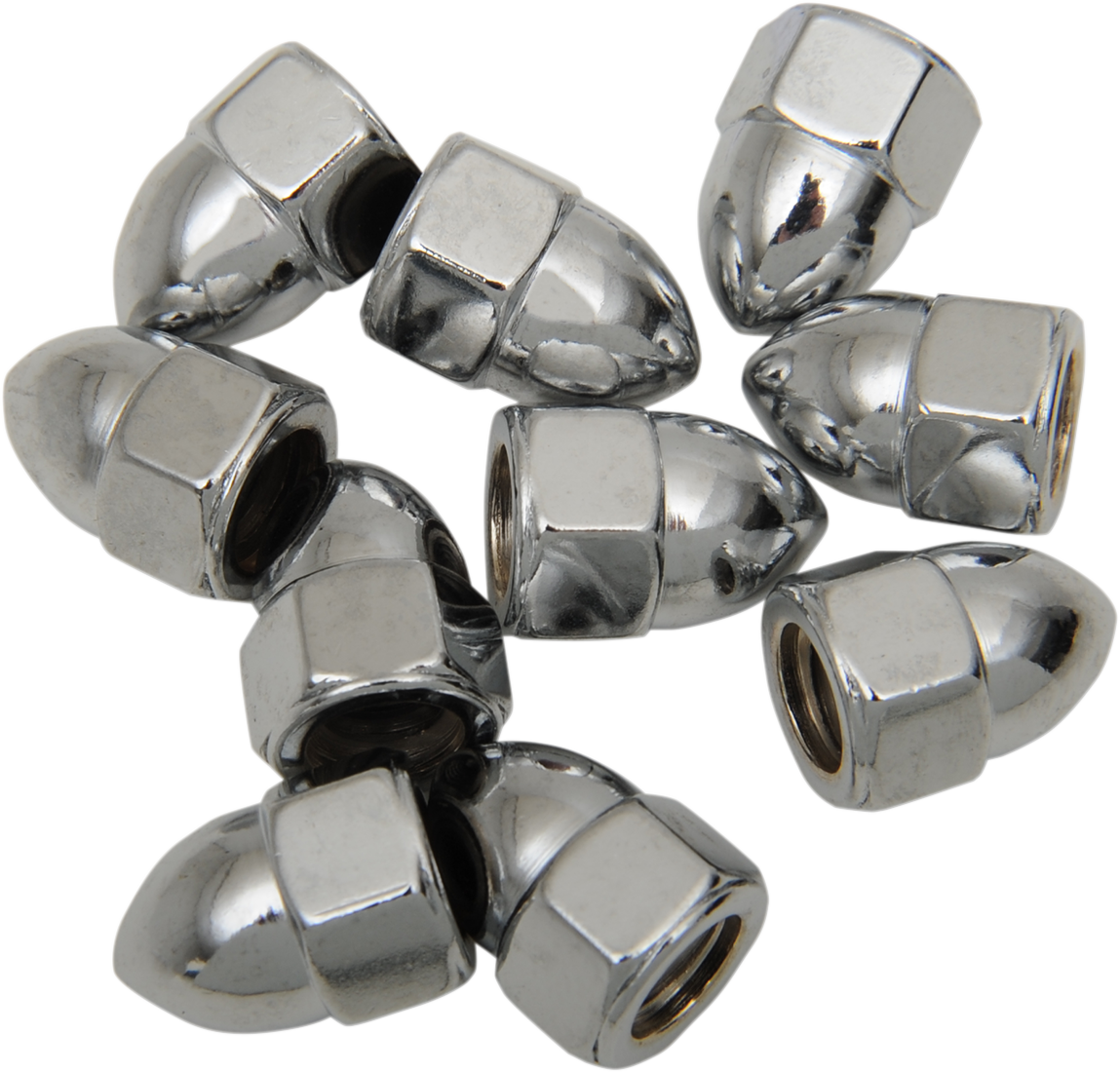 Nut - Acorn - Chrome - 5/16"-24