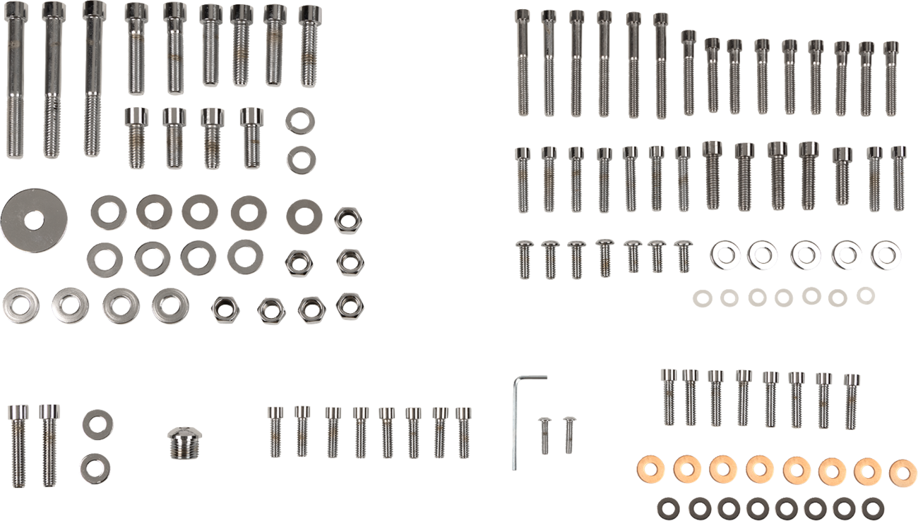 Bolt Kit - Complete Motor - Smooth/Socket-Head - '87-'94 FXR/Touring