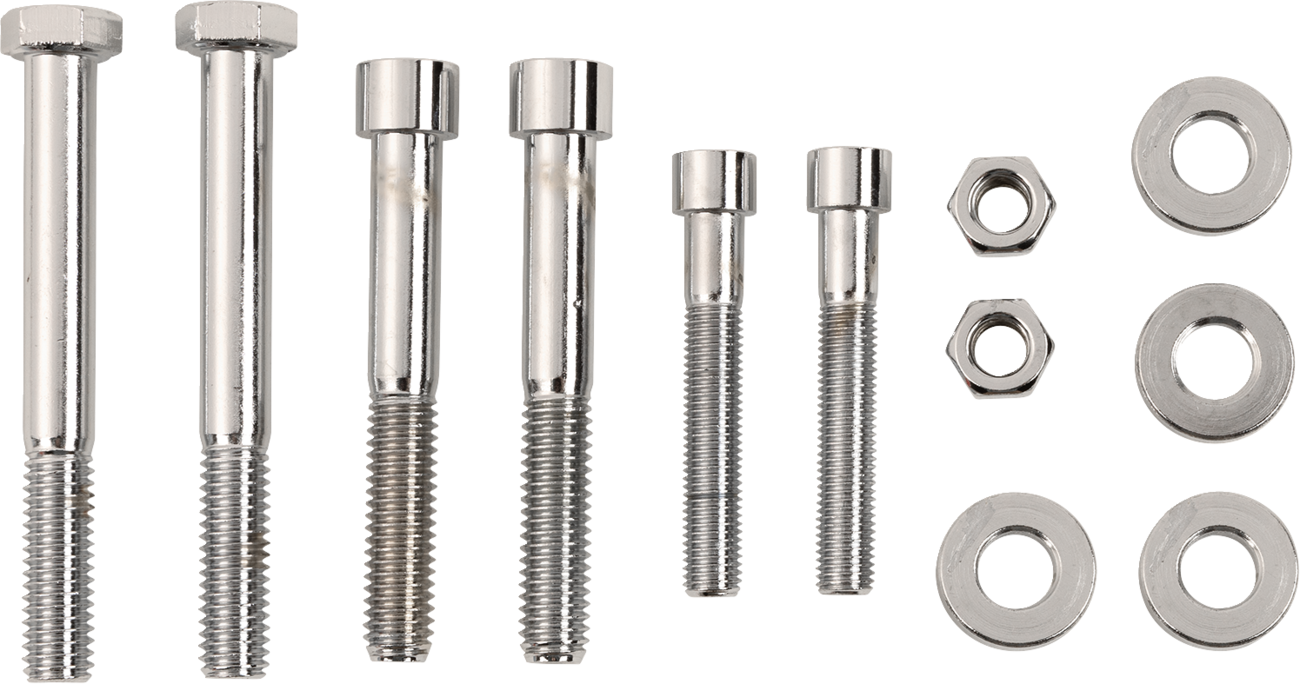 Bolt Set - Motor Mount - Smooth - Dyna/Softail