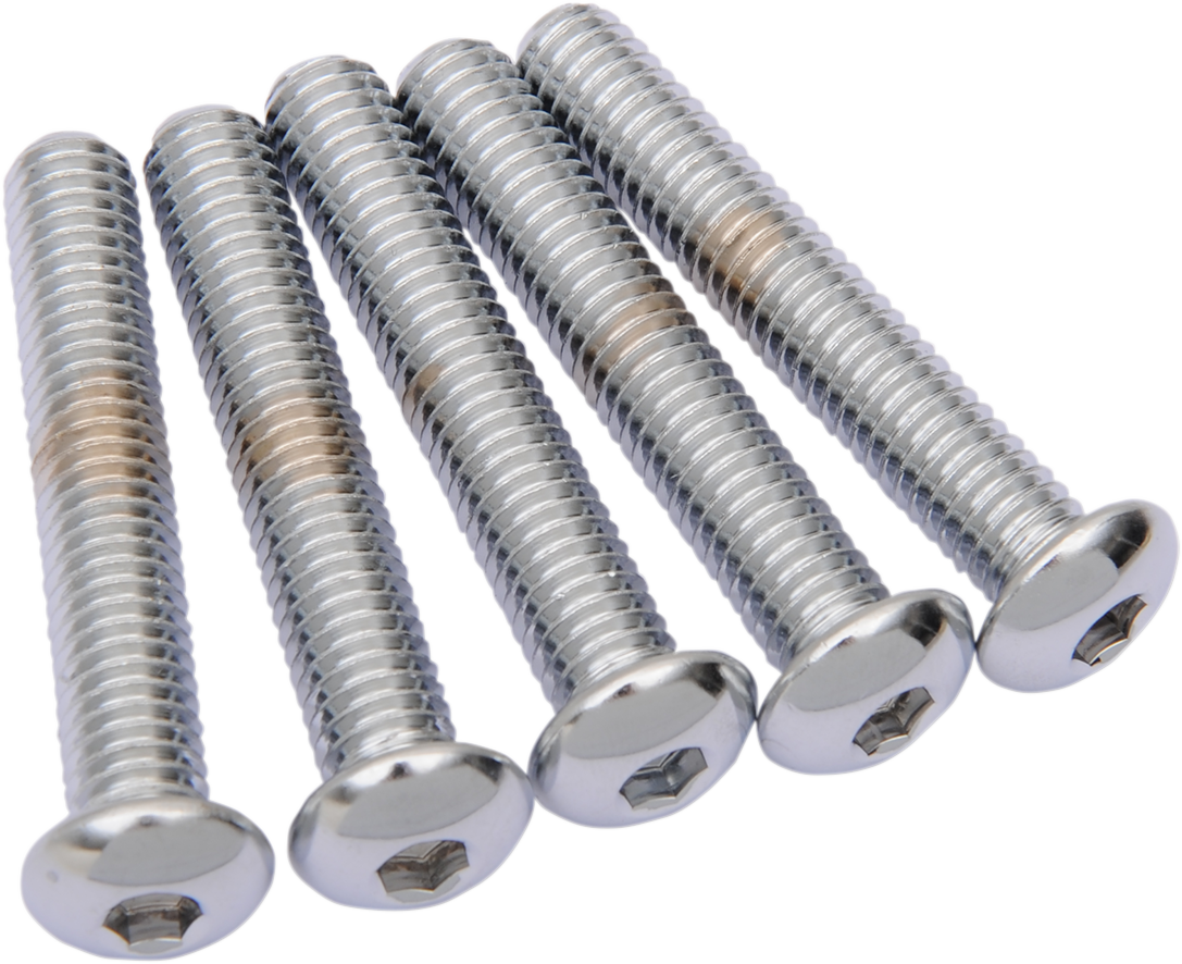 Bolts - Button Head/Replacement - 3/8"-16 x 2-1/2" - 5 Pack