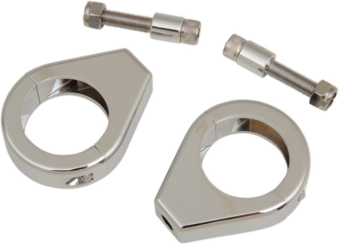Turn Signal - Clamp - 39mm - Chrome