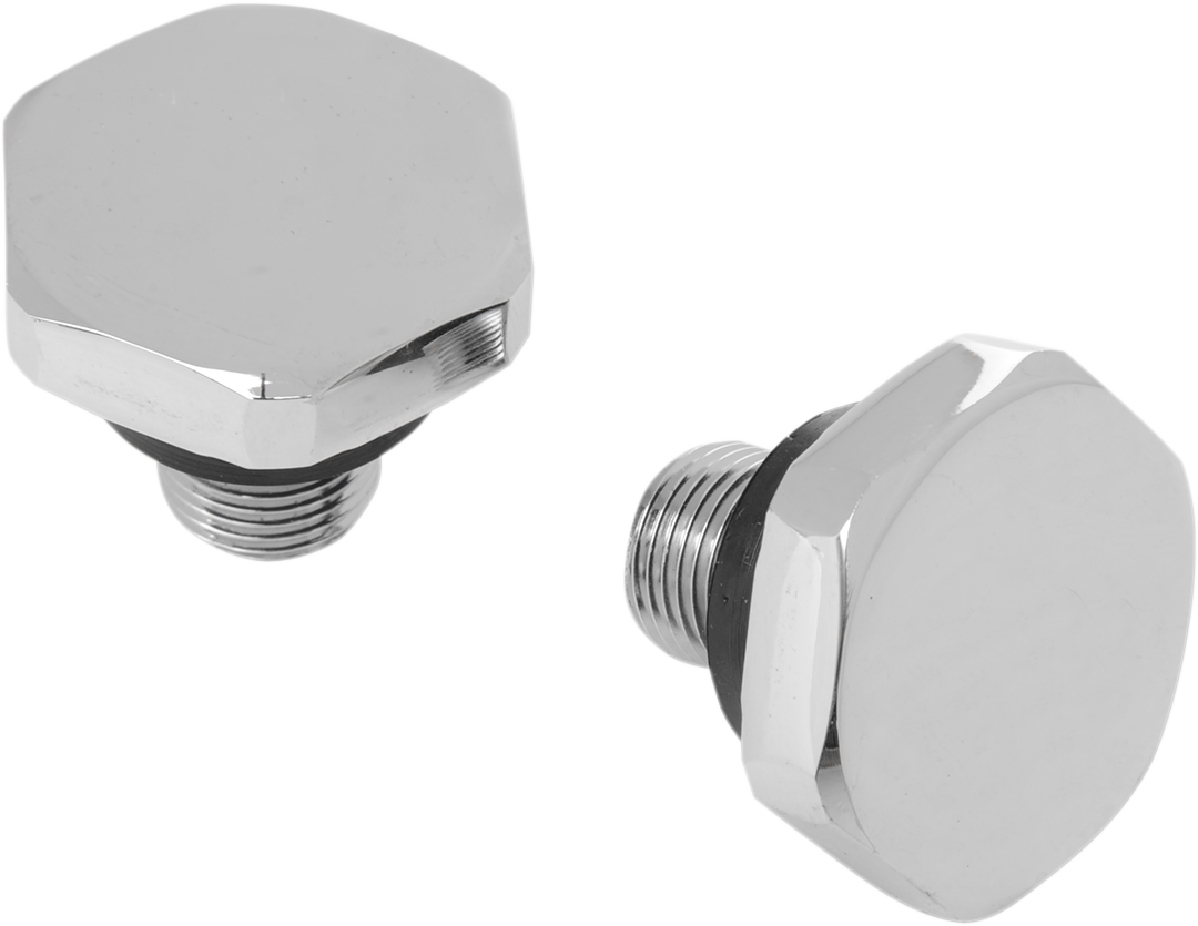 Fork Tube Cap - Upper - Chrome