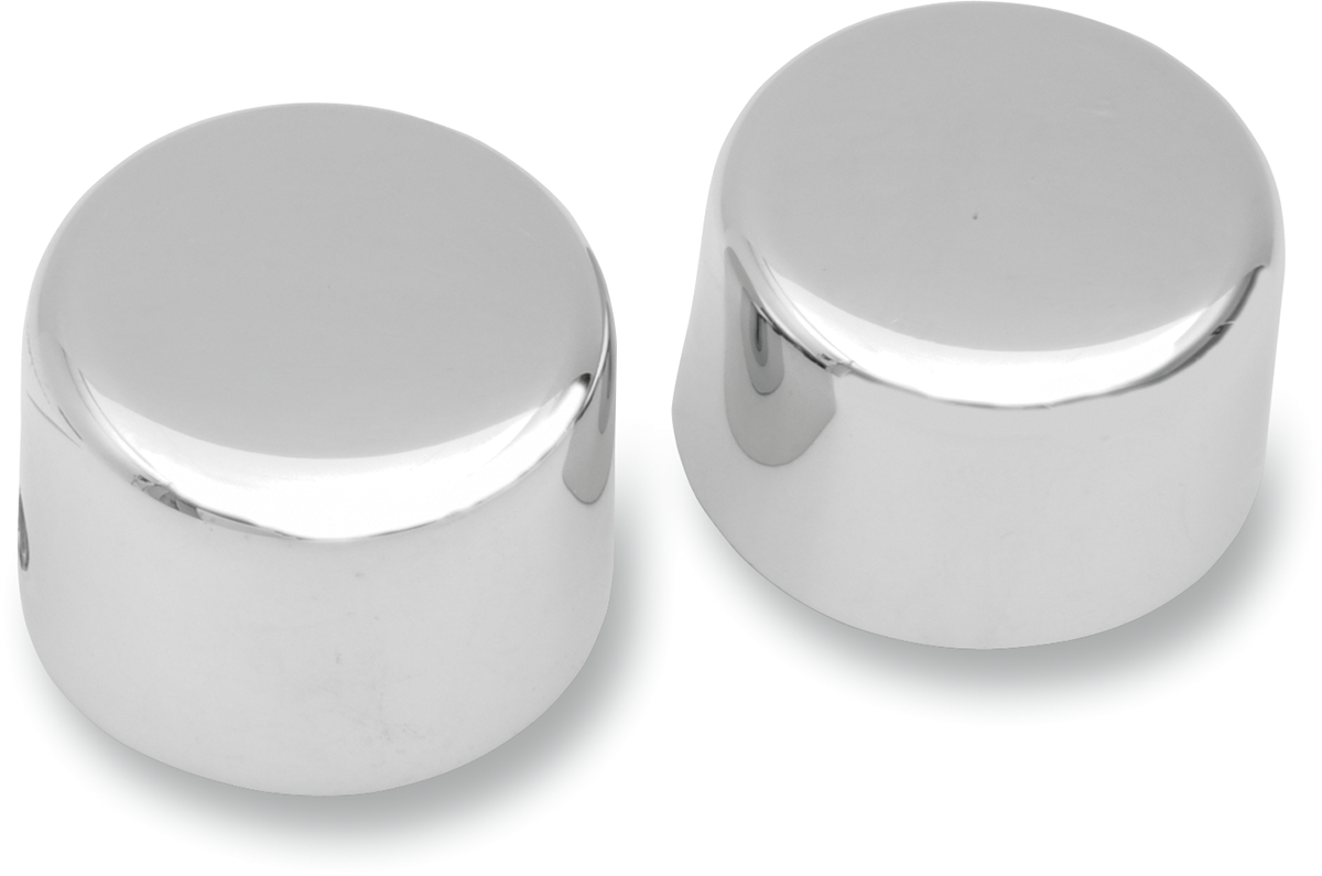 Axle Caps - Front - Pair - '72-'06 Harley-Davidson