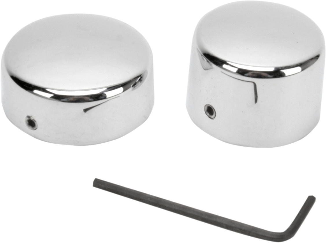 Axle Caps - Rear - Pair - '57-'81 Harley-Davidson
