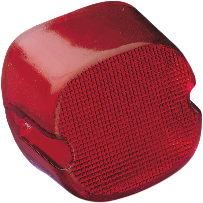 Taillight Lens - Bottom Tag Window - Red