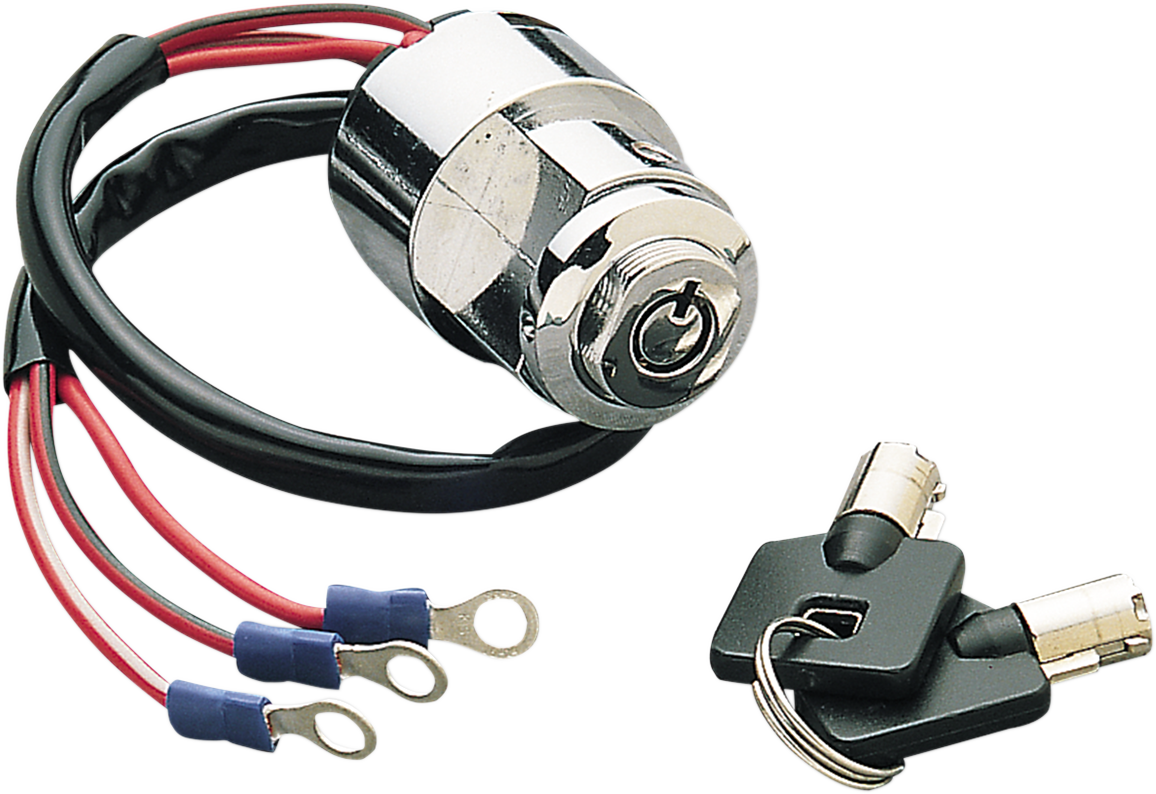 Ignition with Key - Round - F/FXR/XL