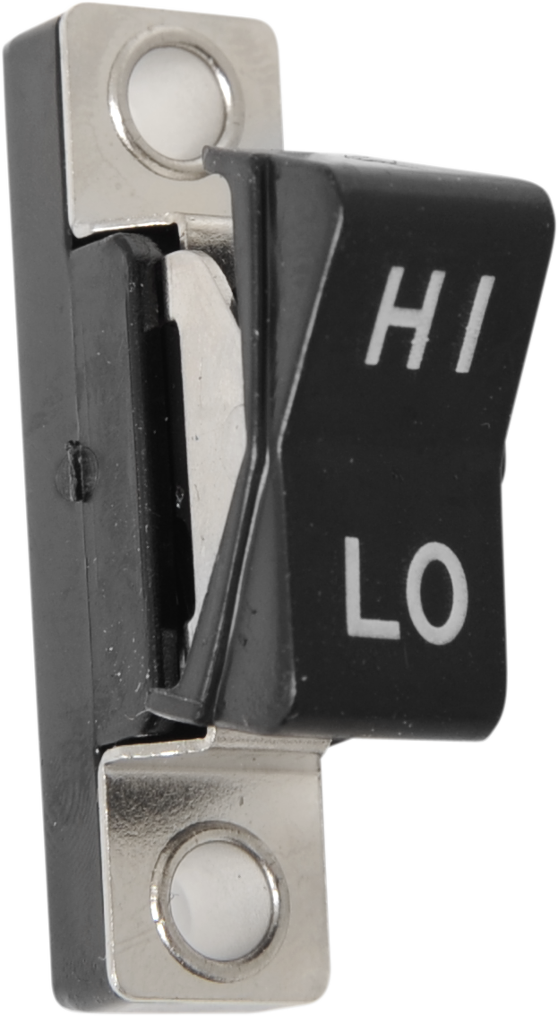 Rocker Switch - Hi/Lo - Black