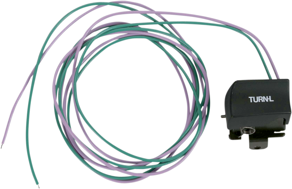 Handlebar Switch Kit - Left-Side - Turn Signal - Black