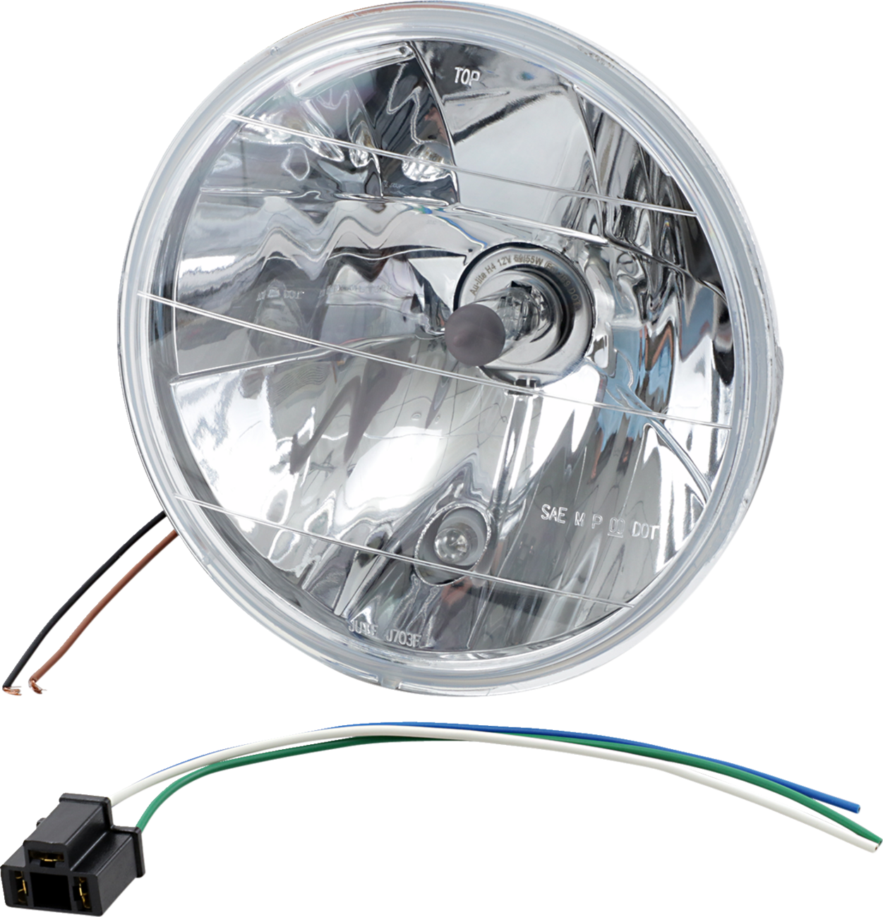 7" Headlight with Running Light